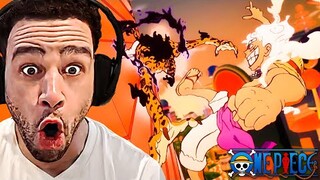 GEAR 5 LUFFY VS LUCCI! 🤯 | One Piece Episode 1100 Reaction/Review!!!!
