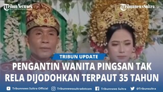 Pengantin Wanita di Lombok Tiba tiba Pingsan, Ternyata Dijodohkan dengan Pria Lebih Tua 35 Tahun
