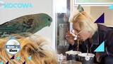 MINO discovers his bird left a little gift on his shoulder | Home Alone Ep 482 | KOCOWA| [Eng Sub]