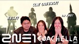 2NE1 PERFORMANCE AT COACHELLA 2022 REACTION 😭 LEGENDARY QUEENS!!! 🔥 | DEE SIBS REACT
