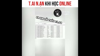 T.ai N.ạn khi Học Online , Xin Vĩnh Biệt Cụ... | Anh Da Ngăm