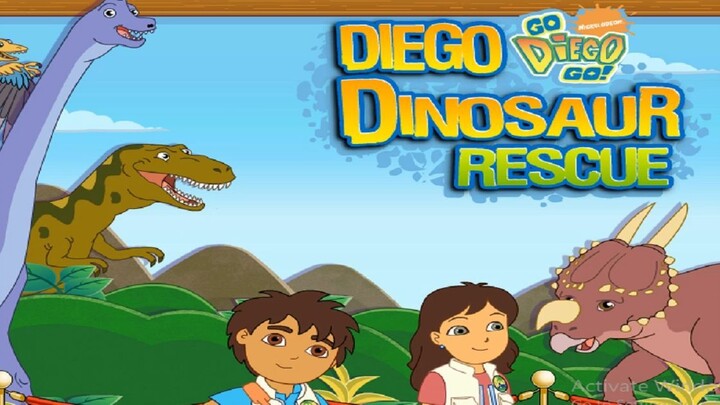 Nickelodeon Diego Dinosaur Rescue Longplay