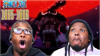 Kaido Shows No Mercy! OP - Episode 1005 - 1006 | Reaction