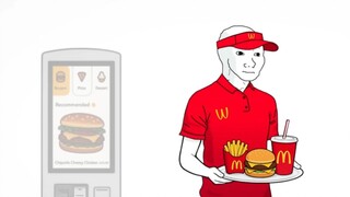 [McDonald's] Kehidupan karyawan McDonald's yang terdiri dari sapi dan kuda
