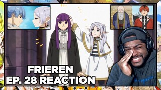 DEATH ISN'T THE ONLY GOODBYE IN THIS LIFE... Frieren Episode 28 Reaction