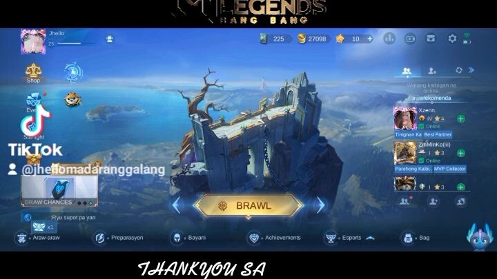 ADVANCE SERVER #MOBILELEGEND #MLBB #StarlightEudora 🥰❤️