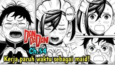 Momo langsung salting karena ketahuan ama Okarun ketika lagi kerja sebagai maid!