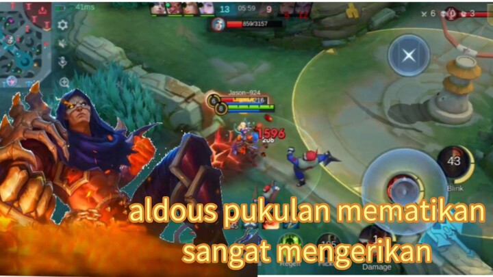 aldous pukulan mematikan MLBB