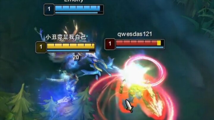 When the Joker and the Rat go to the bottom lane, the opponent: Am I playing a horror game??