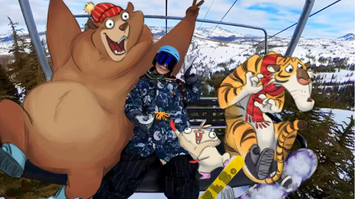 بالطبع يجب أن ألتقط صورًا للتوثيق، فلستُ أتزلج كل يوم.