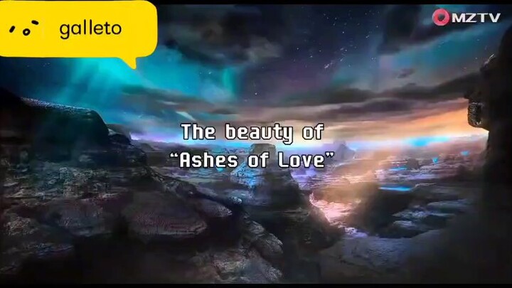 the beauty of ashes of love