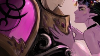 How does Slaanesh punish believers who make mistakes in Warhammer 40,000?