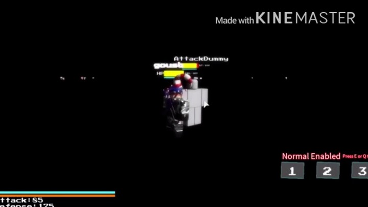 Soul shattred  ep3 สอนทำ combo cross sans Chara การต่อสู้ ของ chara frisk
