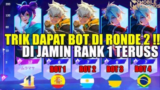 CARA DAPAT BOT DI RONDE 2 BIAR RANK 1 TERUS DI EVENT 515 CARNIVAL PARTY 2022 | MOBILE LEGENDS