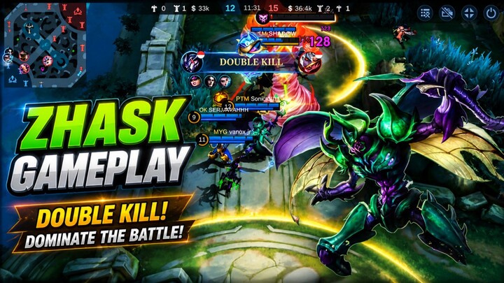 Zhask sudah Berjuang tapi Harley memperkeruh suasana | MLBB MOBILE LEGEND