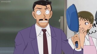 The Hard Frying Pan! Kogoro Mouri Funny Moment 😂 | Detective Conan