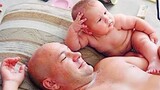 Daddy and Baby Doing Funny Things Everywhere | Cute Baby Videos