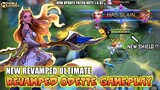 Odette Revamp Gameplay , New Revamped Odette After Update - Mobile Legends Bang Bang