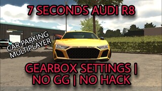 🌶audi r8 best gearbox🚕 car parking multiplayer✅ tips & tricks 2021