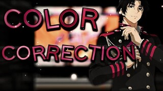 COLOR CORRECTION / After Effects Amv Tutorial !