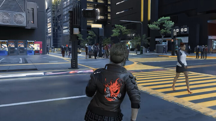 Cyberpunk dalam sudut pandang orang ketiga sampai bikin takut hingga menangis #Cyberpunk2077