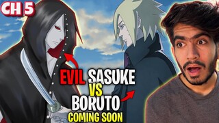 EVIL Sasuke Vs Boruto & Sarada soon 🔥 | Boruto: 2 BV Chapter - 5