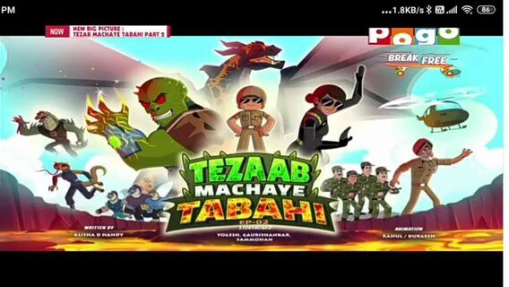 # little singham # Tezab machaye tabahi # new big picture # part 2