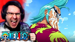 FRANKY JOINS THE STRAWHATS! | One Piece Episode 322 REACTION | Anime Reaction