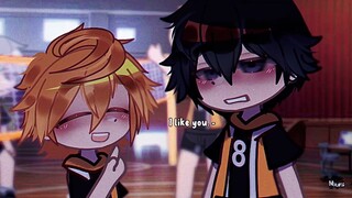 Me gustas tu // Gacha meme// Haikyuu// Kagehina//