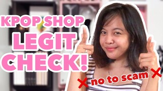 PAANO MALAMAN KUNG LEGIT BA ANG ISANG KPOP MERCH SHOP? HOW TO KNOW IF A KPOP SHOP IS LEGIT OR SCAM ?