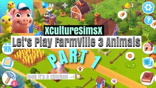 Lets Play - FarmVille 3 Animals (PT 1) Hey Marie Lets Get Started! | XCultureSimsX