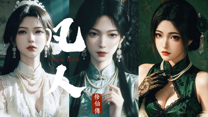 【คนธรรมดา】กี่เพ้าลั่วอวิ๋นของคุณหนูผู้ร่ำรวย ความฝันในยุคสาธารณรัฐจีน