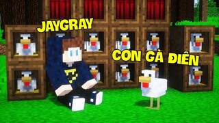 JAYGRAY GIÚP ĐỠ THÀNH CÔNG NOOB NUÔI CON GÀ ĐIÊN TRONG MINECRAFT*CÁCH NUÔI GÀ TỰ ĐỘNG