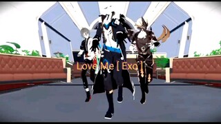 ( MMD × Honkai ) Dance Love Me [ Exo ]