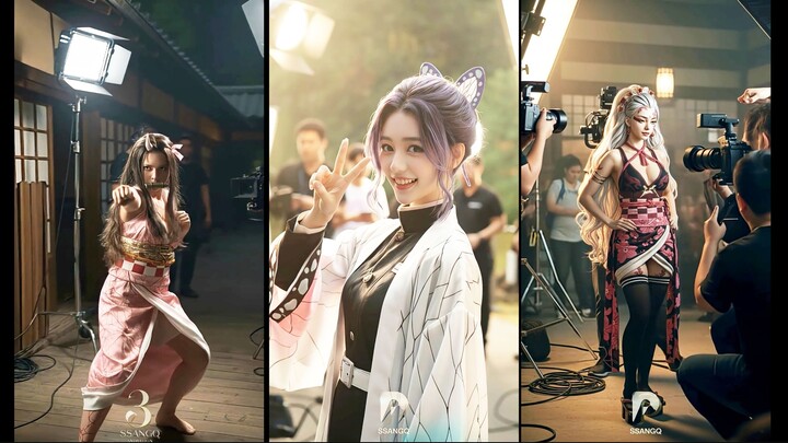 AI Demon Slayer Filming Set #3