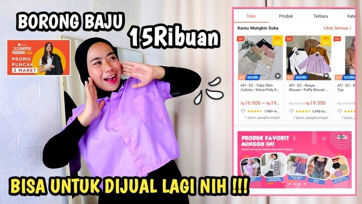 RACUN SHOPEE ATASAN WANITA JUMBO & MURAH REVIEW JUJUR