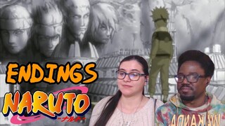 ALL NARUTO ENDINGS (1-15) REACTION | Anime ED Reaction