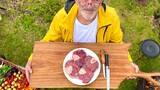 Secret recipe for steaks of Russian Uncle BBQ