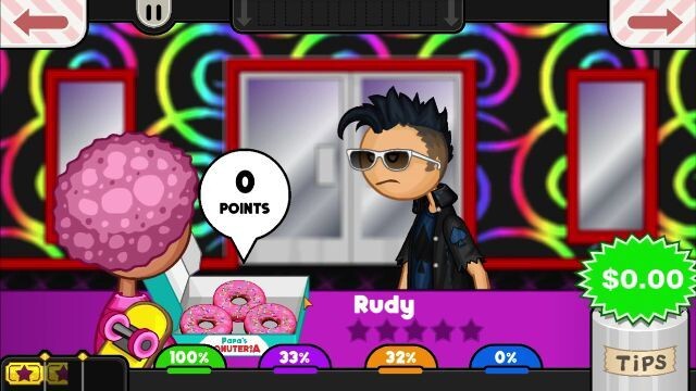 Rudy's taking ordered and makes Angry Customer