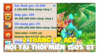 Ngọc Rồng Online - 2 Tháng Up Acc Với Nội Tại Thôi Miên 150% !