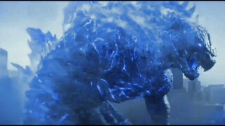 Evolved Godzilla 2024 But With Blue Dorsal Fins - Godzilla X Kong The New Empire DesRed