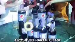 alcohol haram pepsi halal