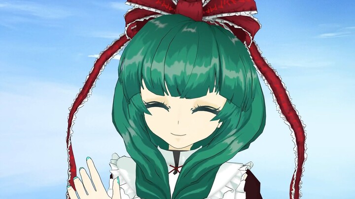 【东方MMD】可爱的键山雏（模型测试）