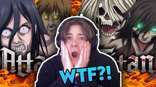 NON-Anime Fan Reacts to ATTACK ON TITAN Endings Outros (1-7)