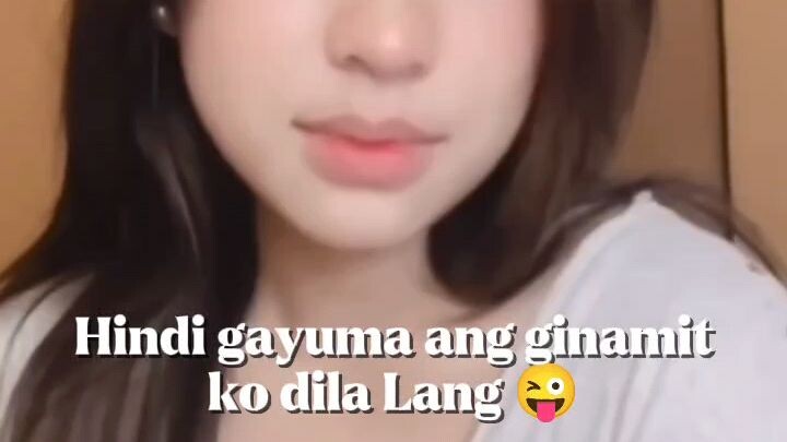 Hindi gayuma ang ginamit ko dila Lang 😜