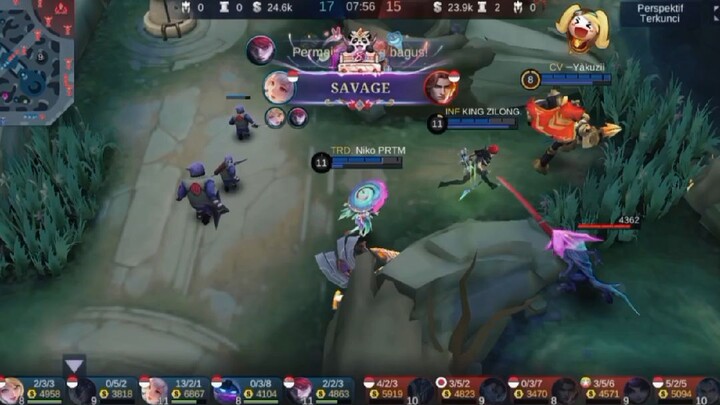 ketika di kasih mid kagura auto rata