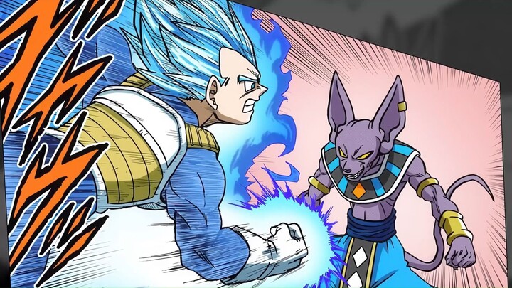 Dragon Ball Super: How Much of a Gap Is There Between Vegeta and Beerus?