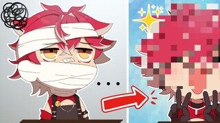 Foreign little fox VTuber also wants to be cute! Plastic surgery to transform!