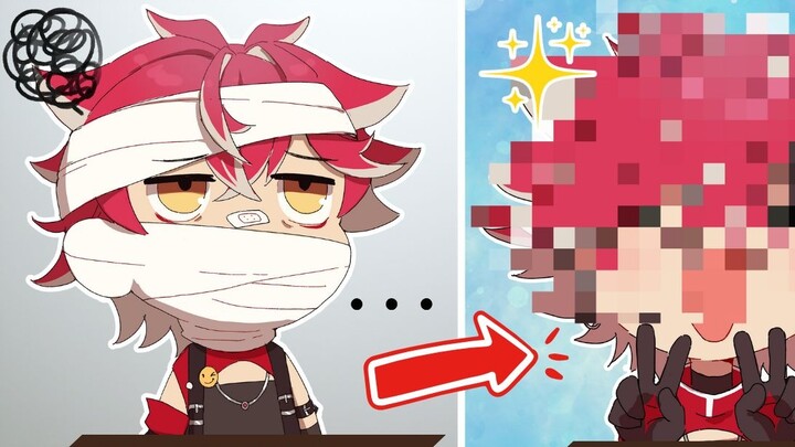 Foreign little fox VTuber also wants to be cute! Plastic surgery to transform!