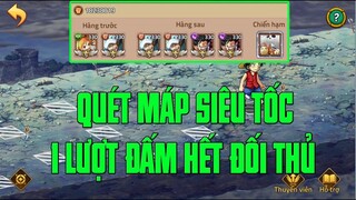 Hải Tặc Đại Chiến - MÀN CLEAR MAP CỰC CHẤT CỦA 2 LUFFY SNAKE MAN KHI KẾT HỢP VỚI 4 HỔ TRỢ CỰC GẮT..